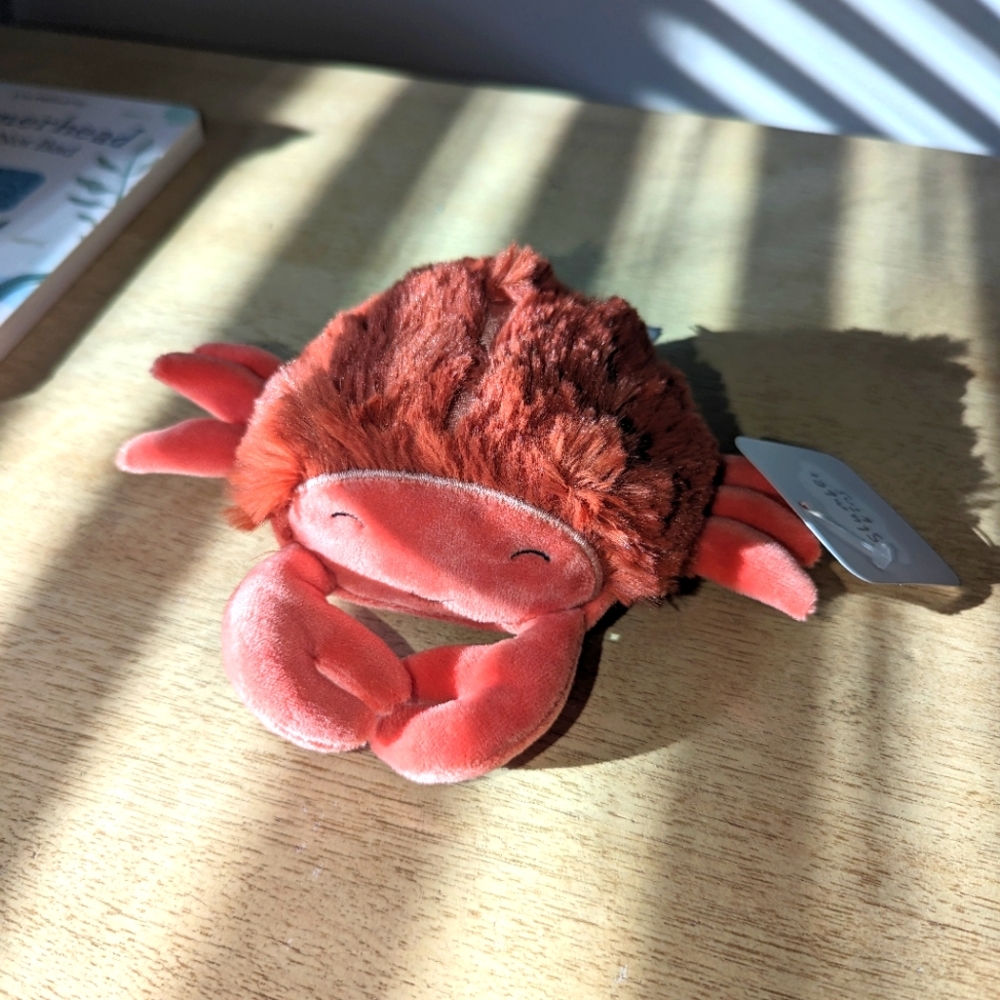 Slumberkins Mini Crab Plush NEW NWT
